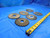 6 PC. LOT OF HSS SIDE MILLING CUTTERS MILL TOOLING MACHINIST 3 3/4" AND UP - CB3176BY2