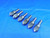 6 PCS LOT OF HSS 7/8 DIAMETER 90 DEGREE COUNTERSINKS 1/2 SHANKS SINGLE FLUTE - BR4226BI3