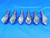 6 PCS LOT OF HSS 7/8 DIAMETER 90 DEGREE COUNTERSINKS 1/2 SHANKS SINGLE FLUTE - BR4226BI3