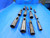 LOT OF 12 MORSE TAPER SHANK ADAPTERS VARIOUS SIZES UP TO MORSE TAPER #4 O.D. - BT3349LVR