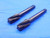 NEW 2 PC. PARADUR 1/2 20 UNF HSS BOTTOMING TAP 4 SPIRAL FLUTE .5 A23456 99 TI 3B - CB3399LVR