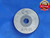 .1875 CARBIDE MASTER PLAIN BORE RING GAGE ONSIZE 3/16 4.763 mm INSPECTION CHECK - AJ0525AC4