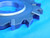 2 PCS BROWN & SHARPE 3.943 OD X 5/16 WIDTH STAGGERED TOOTH SIDE MILLING CUTTER  - BR4572CK2