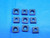 9pcs NEW GREENLEAF SCMW-32.52A-X1 81-SCMW3252 GA5023 CERMET TURNING INSERTS - BR4515RDT