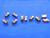 10pcs NEW TOOL-FLO TF24737J5 GP3 TiN COATED CARBIDE GROOVING INSERTS INDEXABLE - CB3793RDT