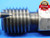 1" 8 NC 7 SET THREAD PLUG GAGE 1.0 1.00 1.000 1.0000 GO ONLY P.D. = .9166 CHECK - DW27673RD