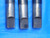 3pcs BUTTERFIELD 25/32 O.D. HSS TWIST DRILL BIT STRAIGHT TANGED SHANK .7812 - AJ0961AB3