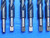 6PCS BUTTERFIELD 11/16 O.D. HSS TWIST DRILL BIT 1/2 SHANK 5.765 LOC .6875 - AJ0962AB3
