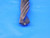 0.62 O.D. HSS TRIPLE MARGIN TWIST DRILL BIT MORSE TAPER #2 SHANK 5.13 LOC MT2 - AJ1094AB3