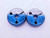 7/16 20 UNF 2A THREAD RING GAGES .4375 GO NO GO P.D.'S = .4037 & .3995 CHECK - 716202AR1