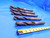 5 PC. LOT OF HSS TWIST DRILL BITS 24.5mm CUT DIA. MT3 SHANK 4 1/2 LOC MT3 4.5  - CB3985AB3