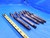 5 PC LOT OF HSS TWIST DRILL BITS 24.5mm CUT DIA. MT3 SHANK 3 7/8 - 4 1/2 LOC  - CB3988AB3