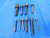 10 PCS LOT OF USED REMOVEABLE COUNTERBORE PILOTS VARIOUS SIZES SEE PICTURES - BT4261AN4