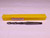 DAGGER 21/64 O.D. HSS TWIST DRILL BIT MORSE TAPER #1 SHANK 2 3/4 LOC .3281 MT1 - BR4781MJT
