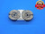 8 60 NS 3 THREAD RING GAGES #8 .164 .1640 GO NO GO P.D.'S = .1532 & .1514 CHECK - DW27914RD