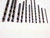 NEW 12PCS LOT OF DAGGER HSS TWIST DRILL BITS SIZES RANGE FROM 2mm TO 11/64 CNC - BR4899MJT
