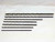 NEW 7 PCS DAGGER HSS TWIST DRILL BITS SIZES RANGE FROM 3.2 - 6mm METRIC MILLING - BR4902MJT