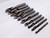 NEW 10 PCS DAGGER HSS TWIST DRILL BITS SIZES RANGE FROM 4.1mm - 12.5mm MILLING - BR4906MJT
