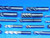 LOT OF 19 1" AND SMALLER SHANKS SOLID CARBIDE END MILLS FOR MILLING MACHINING  - BR4963LVR