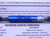 CERTIFIED 10 24 UNC 2B THREAD PLUG GAGE #10 .190 GO NO GO PD'S = .1629 & .1672 - DW28101TLC