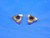 2pcs NEW SANDVIK R166.0L-11UN01-240 1020 TiN COATED CARBIDE THREADING INSERTS - BR5085TBB1