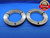 5 1/2 16 UN 2A BEFORE PLATE THREAD RING GAGES 5.5 GO NO GO PDS= 5.4556 & 5.4503 - DW28521AZ4
