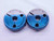 M14 X 1.5 6g METRIC THREAD RING GAGES 14 GO NO GO P.D.'S = 12.994 & 12.854 CHECK - BL0755CC