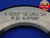 4 1/8 12 UNJ 3A SOLID THREAD RING GAGE 4.125 4.1250 GO ONLY P.D. = 4.0709 CHECK - DW29336BC4