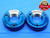 2" 27 NS 3 THREAD RING GAGES 2.0 2.00 2.000 GO NO GO P.D.'S = 1.9759 & 1.9716 - DW29423BD4