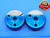 9/16 18 UNF 2A LEFT HAND THREAD RING GAGES .5625 GO NO GO P.D.'S = .5250 & .5205 - DW29428BD4