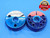 5/8 40 UNS 3A THREAD RING GAGES .625 .6250 GO NO GO P.D.'S = .6088 & .6063 CHECK - DW30231BG4