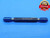 1/2 13 NC 2 LEFT HAND SET THREAD PLUG GAGE .5 GO NO GO P.D.'S = .4500 & .4448 - DW30574BK4