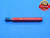 1/16 27 ANPT PIPE SET THREAD PLUG GAGE .0625 MASTER PLUG FOR L2 RING INSPECTION - DW30811BJ4