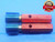 1 3/8 32 NS 3 SET THREAD PLUG GAGE 1.375 GO NO GO P.D.'S = 1.3547 & 1.3509 CHECK - DW30909BK4