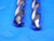 2PCS GUHRING 3/8 O.D. HSS EXTRA LENGTH TWIST DRILL BIT 11 1/2 LOC 17" OAL .375