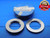 3 1/4 16 UN 3A SOLID THREAD RING GAGES 3.25 GO NO GO P.D.'S = 3.2094 & 3.2052 - DW31005BQ4