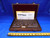 ELLSTROM 81 PCS COMPLETE CALIBRATED GAGE BLOCK SET .050 - 4" W/ WOODEN CASE - BR7006TLC