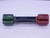 2" 16 UN 2A SET THREAD PLUG GAGE 2.0 2.00 GO NO GO P.D.'S = 1.9578 & 1.9524 - DW31442BY4