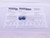 CERTIFIED 6 32 UNC 3A THREAD RING GAGES #6 .138 GO NO GO P.D.'S = .1177 & .1156 - DW31525TLC