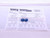 CERTIFIED 8 32 UNC 3A THREAD RING GAGES #8 .164 GO NO GO P.D.'S = .1437 & .1415 - DW31537TLC