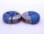 CERTIFIED 2 56 UNC 2A THREAD RING GAGES #2 .086 GO NO GO P.D.'S = .0738 & .0717 - DW31541TLC