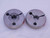 5/8 11 UNC 2A 4 START THREAD RING GAGES .625 GO NO GO P.D.'S = .5644 & .5589 - DW31572LVR