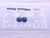 CERTIFIED 1/4 28 UNF 3A THREAD RING GAGES .25 GO NO GO P.D.'S = .2268 & .2243 - DW32222TLC
