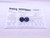 CERTIFIED 5/16 18 UNC 3A THREAD RING GAGES .3125 GO NO GO PD'S = .2764 & .2734 - DW32239TLC