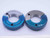 2" 12 UN 3A THREAD RING GAGES 2.0 2.00 2.000 GO NO GO P.D.'S = 1.9459 & 1.9414 - DW32249CF4