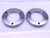 M100 X 2 6g METRIC THREAD RING GAGES 100 2.0 GO NO GO P.D.'S = 98.663 & 98.473 - DW32257CF4
