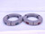 M100 X 2 6g METRIC THREAD RING GAGES 100 2.0 GO NO GO P.D.'S = 98.663 & 98.473 - DW32257CF4