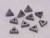 10pcs NEW MILLING SPECIALTIES INC 3T50QP M30 CARBIDE MILLING INSERTS INDEXABLE - MW1519CM4