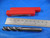 APPROX .362 DIA 1 1/2 LOC 3/8 SHANK 3 1/4 OAL 4 FL CARBIDE END MILL MACHINE TOOL