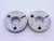 NEW 1" 20 UNEF 2A VERMONT THREAD RING GAGES 1.0 GO NO GO P.D.'S = .9661 & .9616 - DW33101VTG